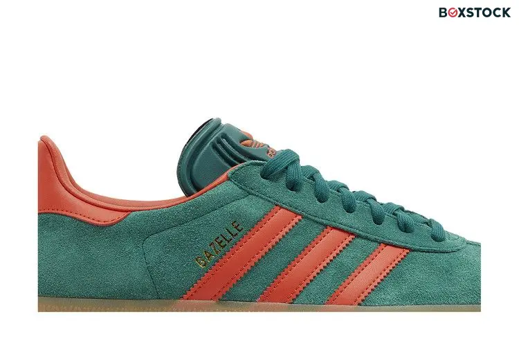 adidas Gazelle Collegiate Green Preloved Red
