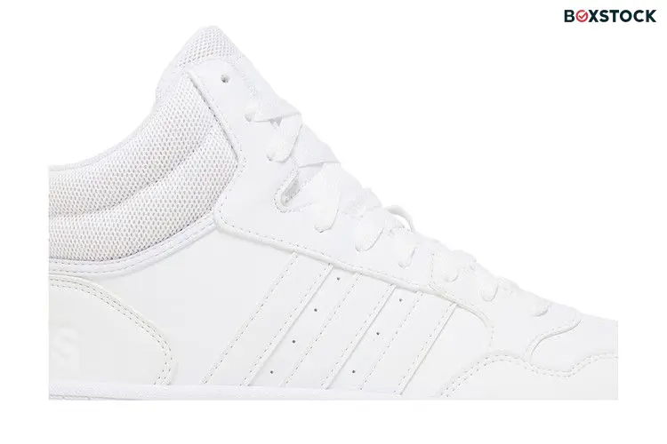 adidas Hoops 3.0 Mid Classic Cloud White Dash Grey (Women's)