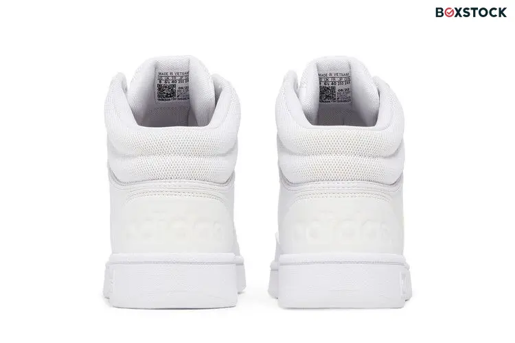 adidas Hoops 3.0 Mid Classic Cloud White Dash Grey (Women's)