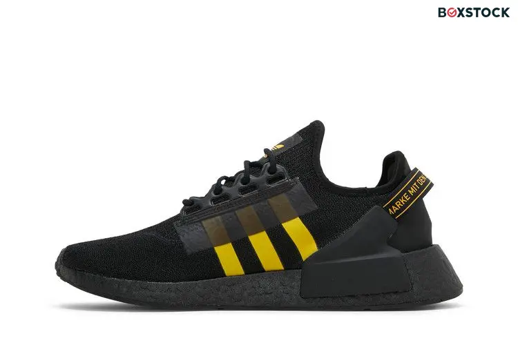 adidas NMD R1 V2 Core Black Solar Gold