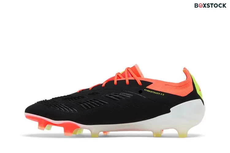 adidas Predator Elite FG Core Black Cloud White Solar Red