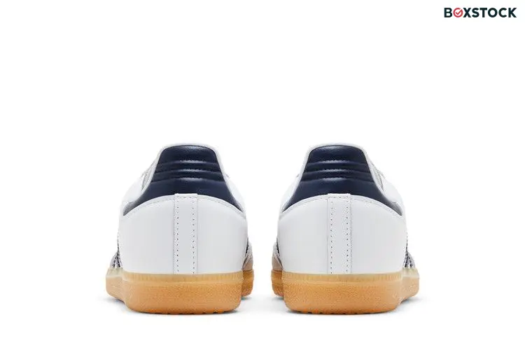 adidas Samba OG Cloud White Collegiate Navy Gum (GS)