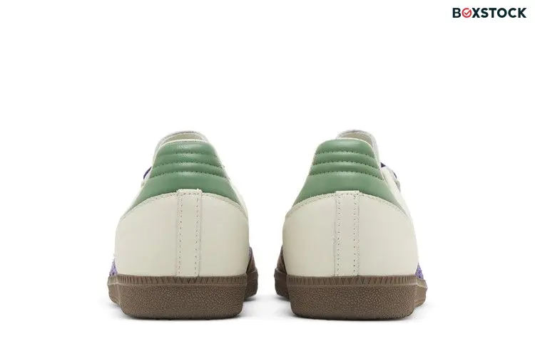 adidas Samba OG Off White Core Purple Green Brown (Women's)