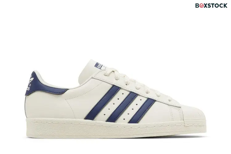 adidas Superstar 82 White Dark Blue