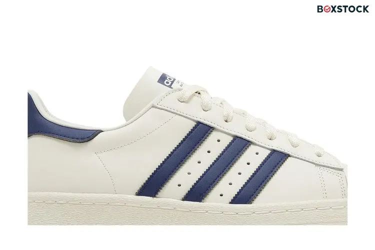 adidas Superstar 82 White Dark Blue