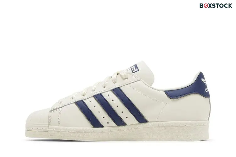 adidas Superstar 82 White Dark Blue