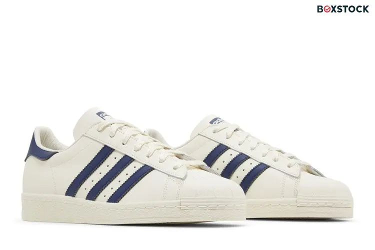 adidas Superstar 82 White Dark Blue