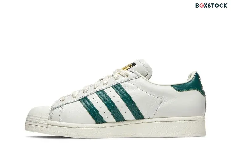 adidas Superstar Off White Collegiate Green