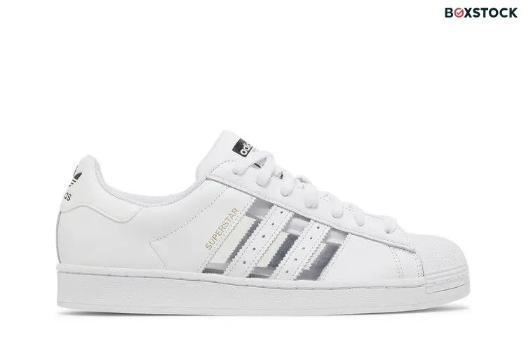 adidas Superstar White Transparent Stripes