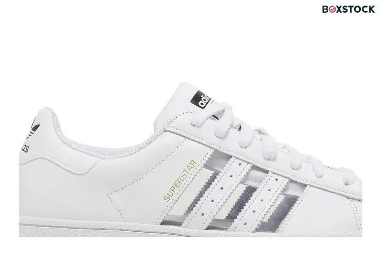 adidas Superstar White Transparent Stripes