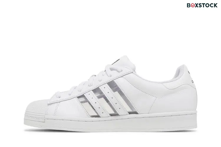 adidas Superstar White Transparent Stripes