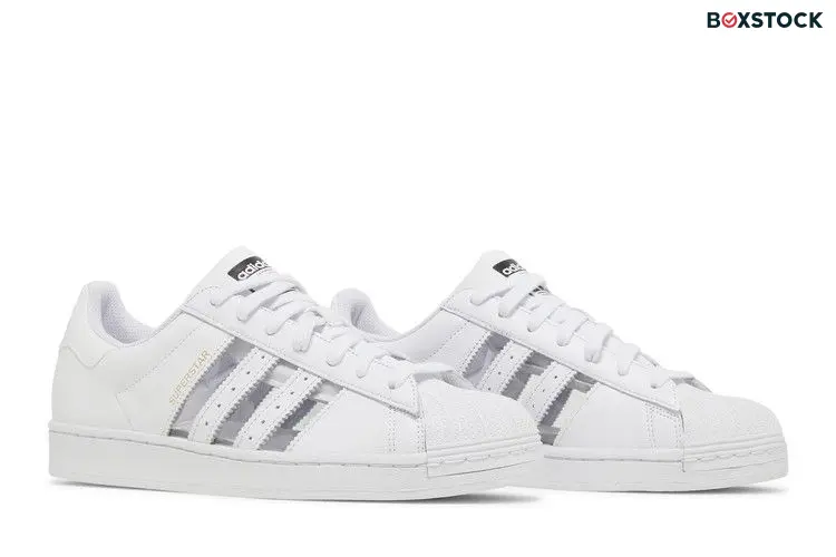 adidas Superstar White Transparent Stripes