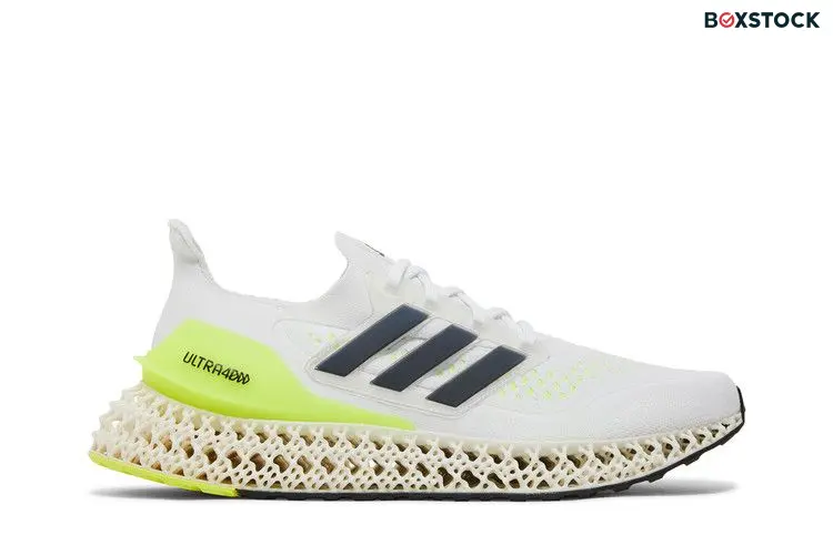 adidas Ultra 4DFWD White Solar Yellow