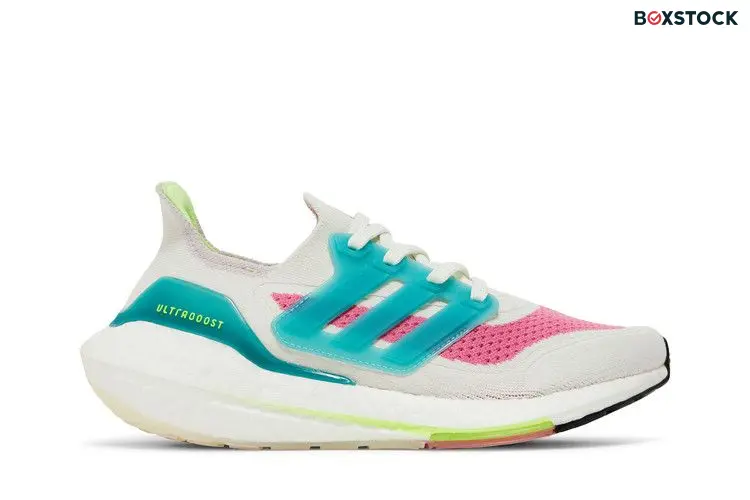 adidas Ultra Boost 21 White Tint Rose Tone (Women's)